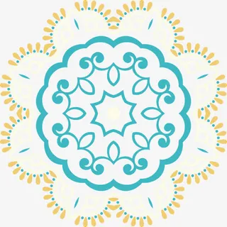 欧式复古底纹矢量免抠