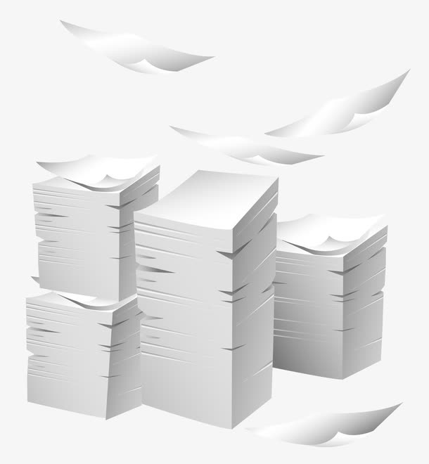 矢量纸张免抠