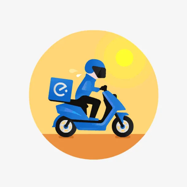 饿了么手机启动图标免抠