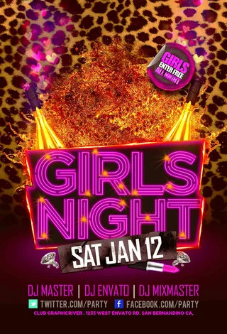 炫酷美妆背景图高清