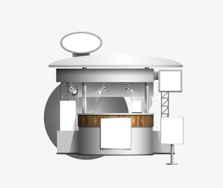 圆角灯箱矢量图免抠