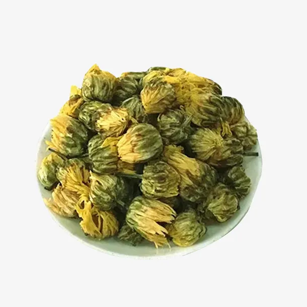 产品实物养生茶胎菊茶免抠