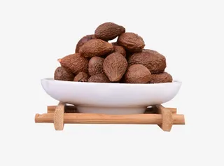 白色碗里的胖大海免抠