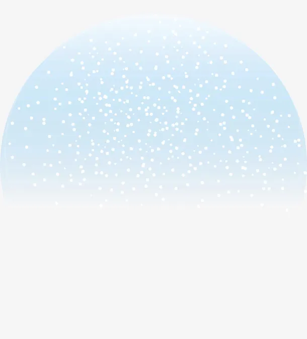 蓝色雪花背景