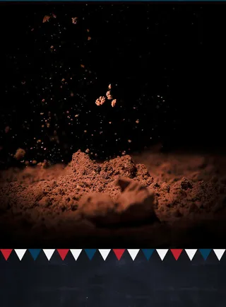 巧克力粉质感摄影效果图高清