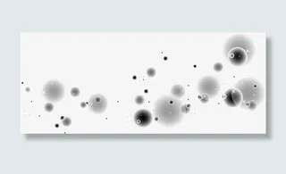 灰色圆球背景七夕