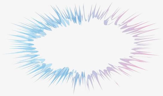 椭圆形边框免抠