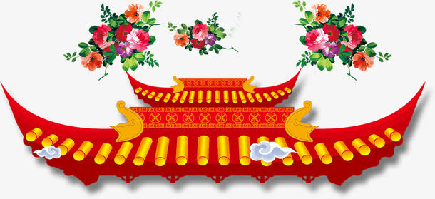 古老的建筑免抠