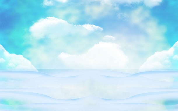 彩色天空云彩梦幻壁纸免抠
