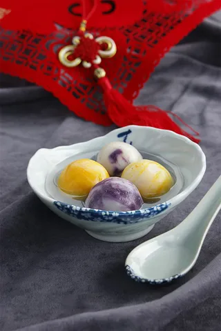 深色中国风文艺元宵节海报背景高清