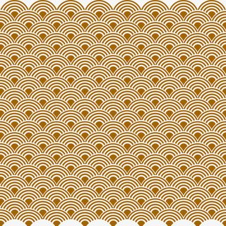 古风鱼纹边框可随意重新搭配免抠