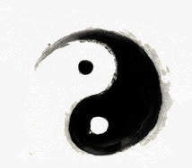 太极水墨画免抠