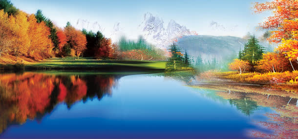 风景背景