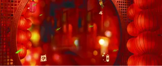 年货开门红背景图高清