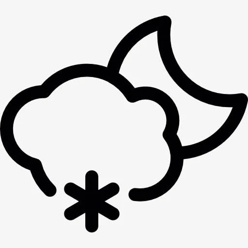 晚上图标免抠