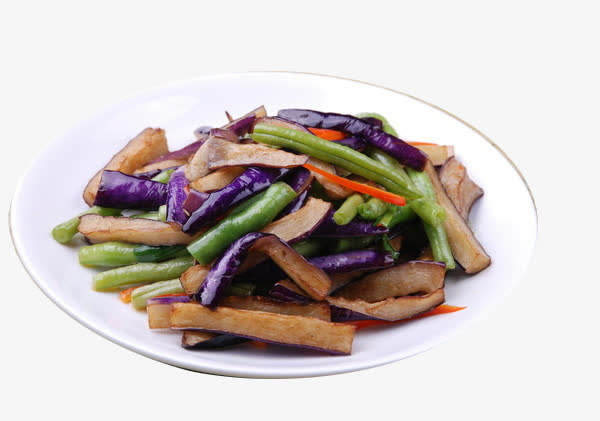豆角茄子免抠
