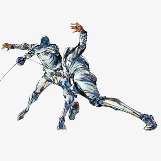 击剑比赛中免抠