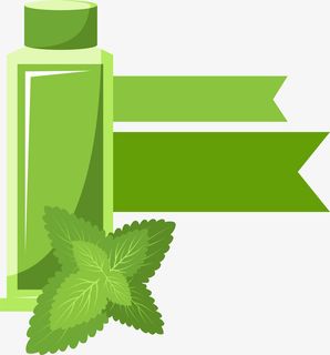 卡通绿色洗面奶瓶子免抠