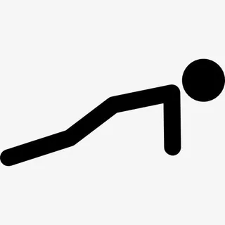 把人变做俯卧撑图标免抠