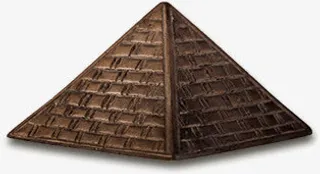 棕色中国风小草帽免抠