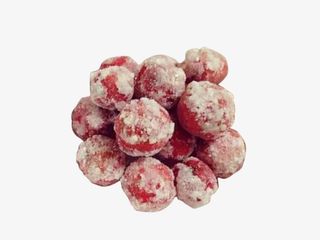 红色美味的糖雪球免抠