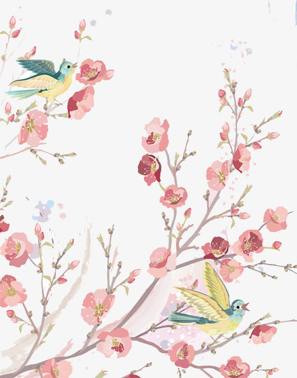清新小花免抠