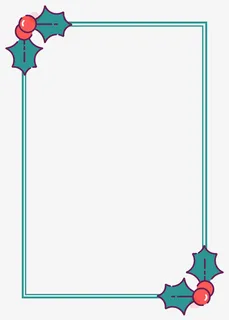 圣诞边框，圣诞节，圣诞氛围免抠