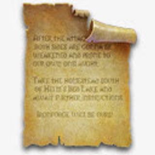 卷起复古黄色纸张免抠