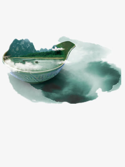 中国风风景免抠