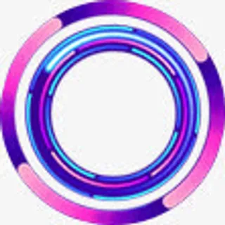 手绘粉紫色促销光效免抠