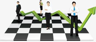 矢量ppt商务插图免抠