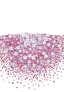 花瓣小清新背景模版高清