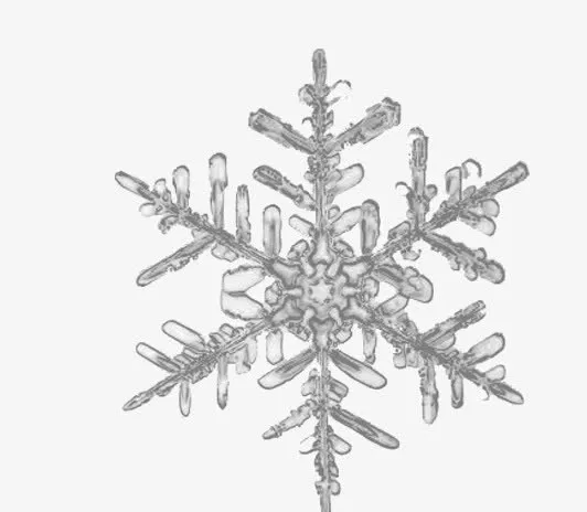 雪花免抠