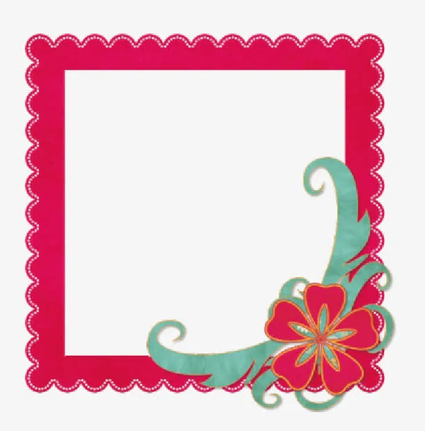 卡通边框元素免抠