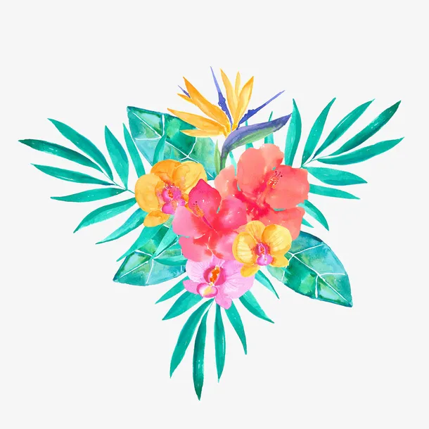花卉装饰免抠