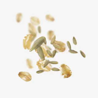 瓜子不规则漂浮免抠