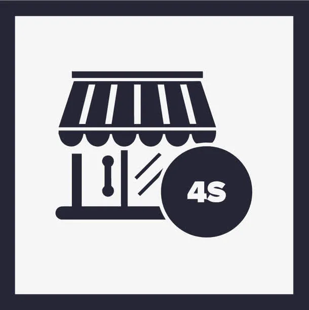 边框4S店112免抠