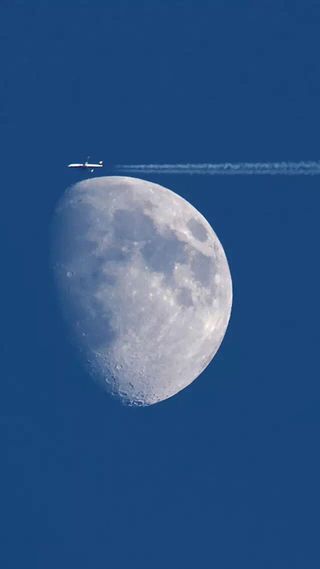 炫酷星空飞机背景高清