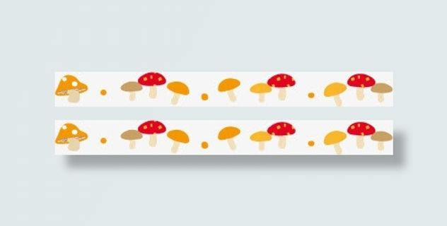 蘑菇可爱分割线免抠