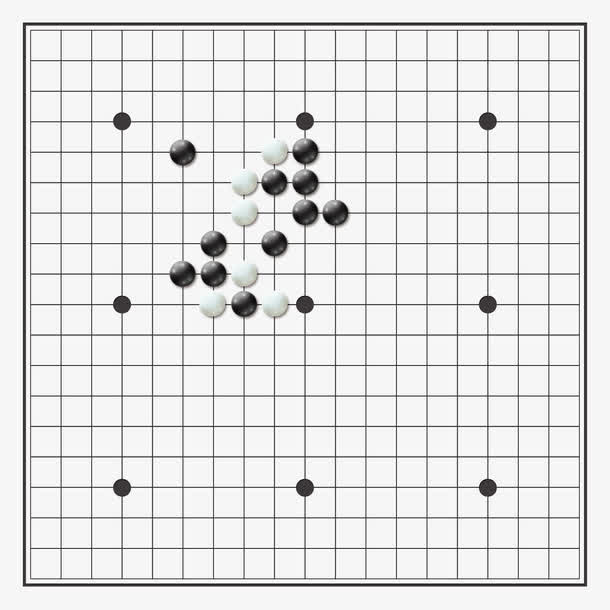 五字棋盘免抠