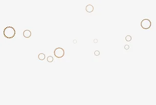 漂浮虚线圆圈免抠