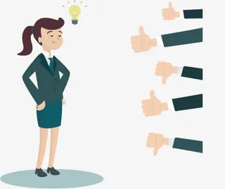 商务灵感评价矢量免抠素材免抠