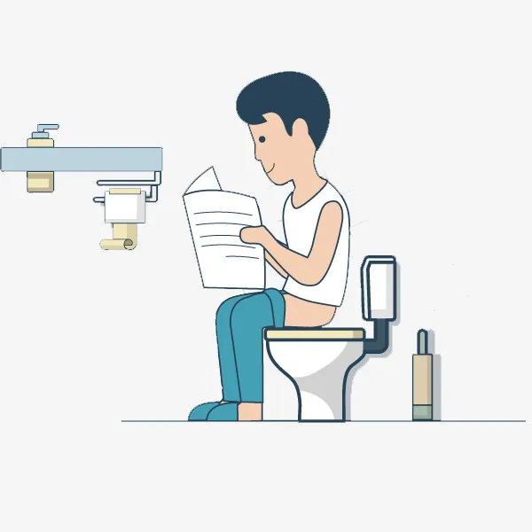 上厕所的男人免抠