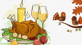 感恩节火鸡免抠