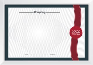 英式简约外企商务证书背景素材高清