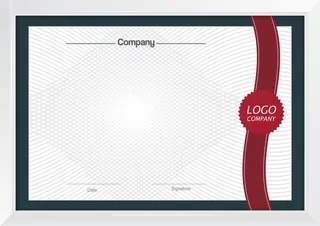 英式简约外企商务证书背景素材高清