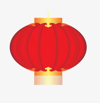 大红灯笼免抠