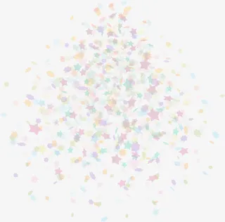 梦幻多彩圆点免抠