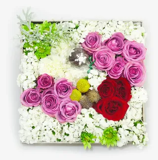 红玫瑰粉玫瑰鲜花免抠