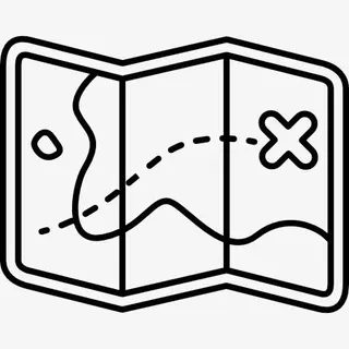 藏宝图图标免抠